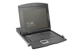 Digitus  DS-72221-3GE rack console 48.3 cm (19") 1920 x 1080 pixels Black 1U | DS-72221-3GE  | 4016032492481