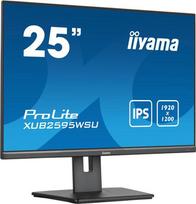 Iiyama ProLite XUB2595WSU-B5 computer monitor, 24.8 inches (63.5 cm), 1920 x 1200 pixels WUXGA LED, Black