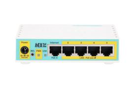 MikroTik hAP poE lite | Router | RB750UPr2, 5x RJ45 100Mb/s, 1x USB