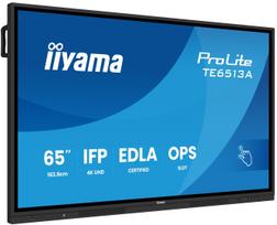 IIYAMA  TE6513A-B1AG Signage Display Interactive flat panel 163.8 cm (64.5") Wi-Fi 500 cd/m² 4K Ultra HD Black Touchscreen Built-in processor Android 18/7 | 527745  | 4948570124800