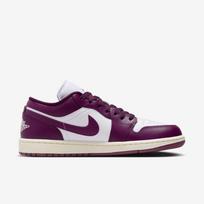 Air Jordan 1 Low Biel/Sail/Bordeaux - Dydis 38 (DC0774-161 Laisvalaikio batai)