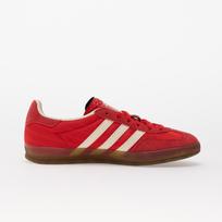adidas Gazelle Indoor Wmns Red/ Better Scarlet/ Crew White 40 - Dydis 38.5 (JS1411 Laisvalaikio batai)