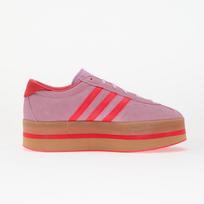 adidas Gazelle Stack Wmns Bliss Lilac/ Lucid Red/ Gum - Dydis 41 (JS3925 Laisvalaikio batai)