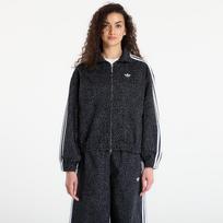 adidas Firebird Oversized Aop Denim Jacket Black/ Grey Six - Dydis S (KD8809 Striukės)