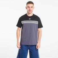 adidas Chest Stripes T-Shirt Aurora Onix - Dydis L (KE2130 Marškinėliai)