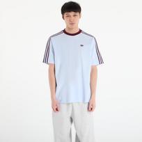 adidas Britcore Short Sleeve Ringer T-Shirt Crystal Sky - Dydis XXL (HZ3831 Marškinėliai)