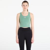 adidas 3 Stripes Studio All Me Light Support Tank Top Preloved Green - Dydis S (HZ0876 Marškinėliai)