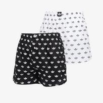 Bokserki adidas Woven Boxer 2-Pack Black/ White - Dydis L (4AR006-900 Šortai)