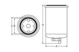 Kuro filtras SCT - MANNOL ST 6106