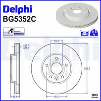 Stabdžių diskas DELPHI BG5352C
