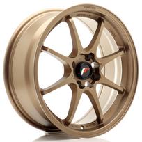 JR Wheels JR5 17x7 ET25 4x108 Dark Anodized Bronze Alloy Wheel