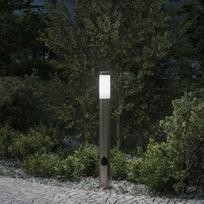 Šviestuvas su stulpeliu, 80 cm, nerūdijantis plienas, IP44
