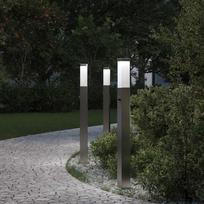 Šviestuvai su jutikliu, 3 vnt., 80 cm, nerūdijantis plienas, IP44