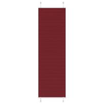 Klostuotos žaliuzės, bordo spalvos, 55x200 cm, audinys, plotis 54,4 cm, poliesteris