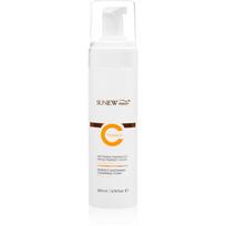 SUNEWMED+ Active Foaming Cleanser Face and Eye Makeup Removal valomosios makiažo šalinimo putos su vitaminu C 200 ml