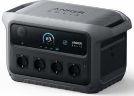 Nešiojamas įkroviklis (Power bank) Anker SOLIX C2000 Gen 2, 40000 mAh, 2400 - 3000 W, juoda sp./pilka sp.