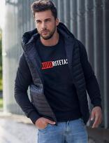 Juodas vyriškas džemperis Autoritetas, XXL