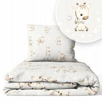 Patalynės užvalkalų komplektas kūdikiams 120x90 MyBaby, 2 dalių