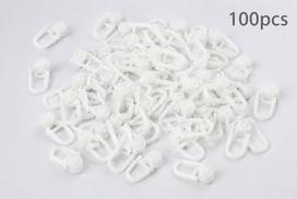 Užuolaidų kabliukai su ratukais – 100 vnt
