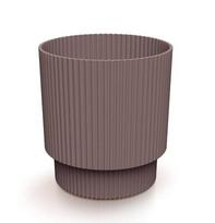 Plastikinis vazonas Milly Round 15,7x14,6 cm rožinės spalvos