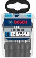 Bosch Pro Impact Ph2 antgaliai, 55mm, 15 vnt.