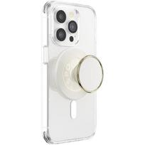 Parama ir rankena išmaniųjų telefonų - PopSockets - PopGrip Round - MagSafe - Emaliuotas kokosų kremas - 50g
