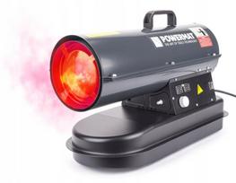 Dyzelinė oro šildymo patranka 20 kW su LCD termostatu