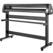 Vinilo pjaustymo ploteris, 1350 mm popieriaus padavimas, 153x104x52 cm, juodas, ženklų gamyba