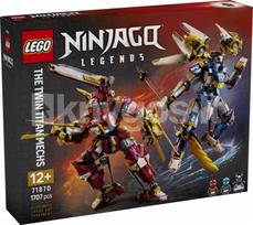 LEGO NINJAGO 71870 — Dvyniai titanų mechai (konstruktorius)