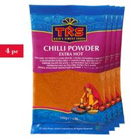 Čili milteliai ypač aštrūs, Chilli Powder Extra Hot, TRS, 4x100g