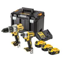 akumulatorowy zestaw Combo DCD996 + DCF887 18V, 3x5,0Ah XR DeWALT [DCK276P3T-QW]