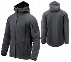 Vyriškas džemperis su gobtuvu Helikon-Tex Patriot Mk 2 Hybrid Fleece, Shadow Grey