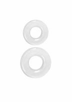 NS NOVELTIES Renegade Double Stack Performance TPE Rings Set, Assorted Sizes