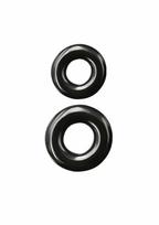 NS NOVELTIES Renegade Double Stack Performance TPE Rings Set, Assorted Sizes