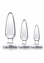 NS NOVELTIES Jelly Rancher Trainer Kit Flexible Anal Plug Set 3 Sizes TPE Suction Cup