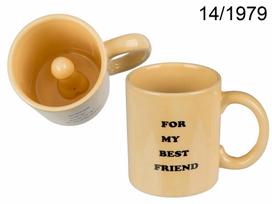 Kemis Out of the Blue Ceramic Mug 'For My Best Friend' Novelty 300ml White