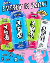 GHOST® Energy Drink – energinis gėrimas su nootropais ir kofeinu | GHOST (500 ml) - original