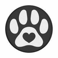 Popsockets Furever Friend išmaniojo telefono rankena – juoda/balta – 39,74x7x24,25 mm