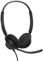 Jabra Engage 40 MS Stereo Inline Link Laidinės ausinės, USB-C/USB-A, Juoda