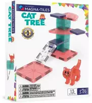 MAGNA-TILES Magnetinis konstruktorius „Kačiuko draskyklė“, 13 det.