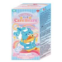 UPSET DUCK x Care Bears pliušinis raktų pakabukas staigmenų dėžutė – Be Rainbow Duck serija
