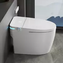 Grindinis išmanusis klozetas FIT2 SmartHome T9008 su bide, šildoma sėdyne, šilto oro džiovintuvu ir UV savaiminiu išsivalymu