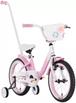Dviratis Tabou Miss Alu 16 pink-baltas