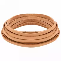 Odinis diržas Šviesiai rudas 1000 x 0,6 cm Oda