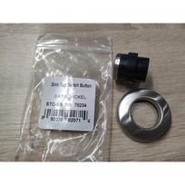 Maisto atliekų smulkintuvas ISE Brushed Steel Button|78234-