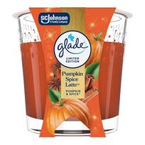 Glade Pumpkin Spice Latte scented candle 112 g