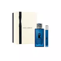 Dolce  AND  Gabbana Set: K by Dolce  AND  Gabbana, Eau de Parfum, for Men, 100 ml + K by Dolce  AND  Gabbana, Eau de Parfum, for Men, 10 ml