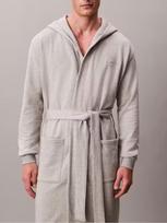 CALVIN KLEIN UNDERWEAR Vyriškas chalatas su gobtuvu, HOODED ROBE