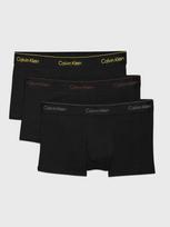 CALVIN KLEIN UNDERWEAR Vyriškos trumpikės, 3 vnt, RELAXED DART TRUNK 3