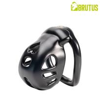 Brutus Knob Chastity Cage Black